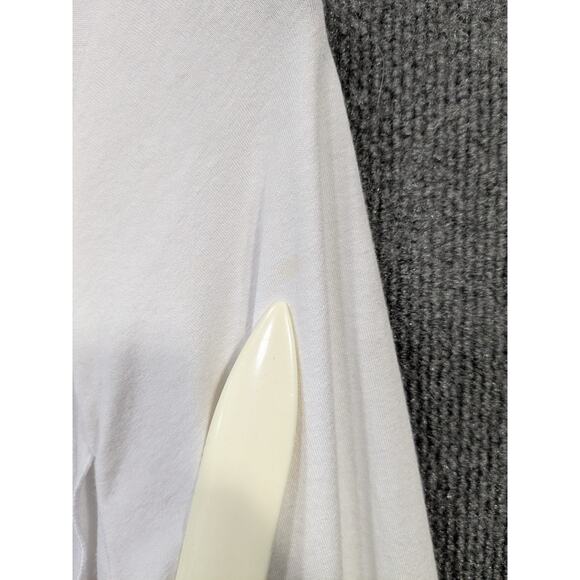 Giselle Shepatin Tunic Top Womens Small Ruffle Fluttery Hem Rosettes Streamers - Picture 8 of 14